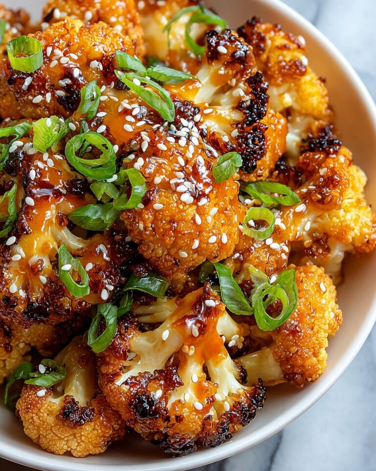 Sweet and Spicy Baked Cauliflower Recipe