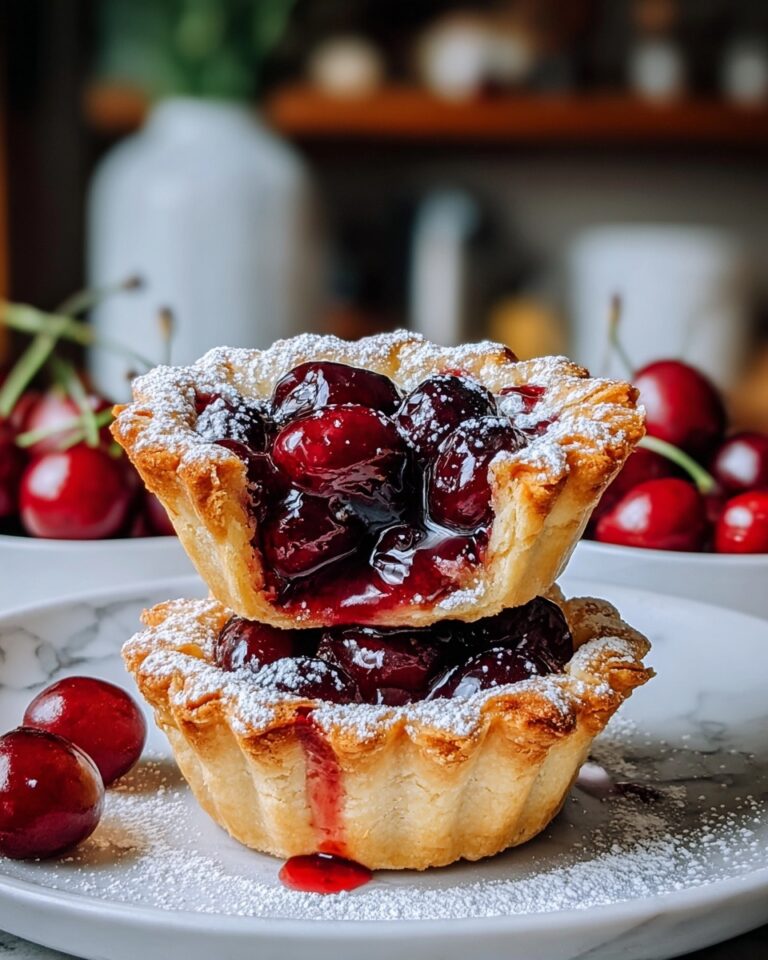 Mini Cherry Pies Recipe