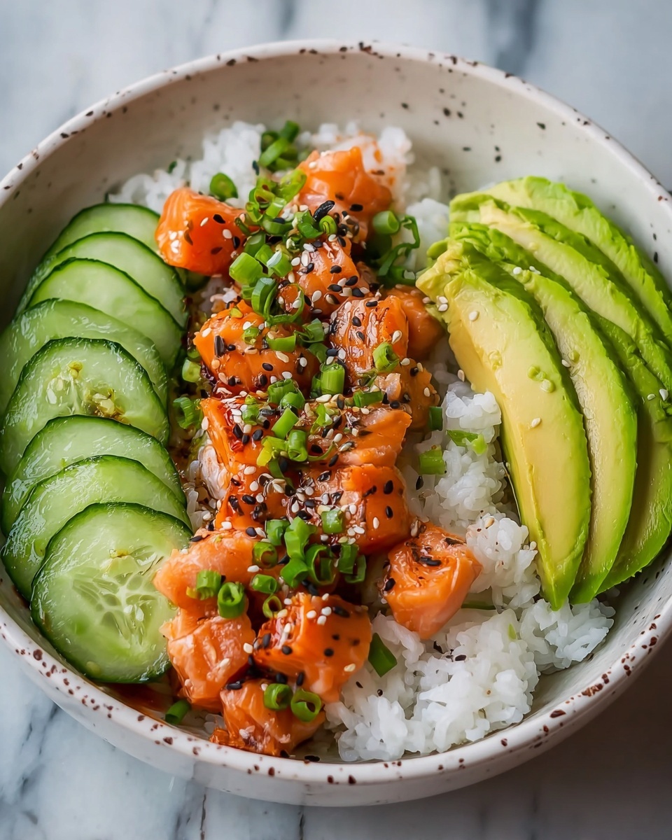 Spicy Salmon Rice Bowl Recipe - Recipe Image
