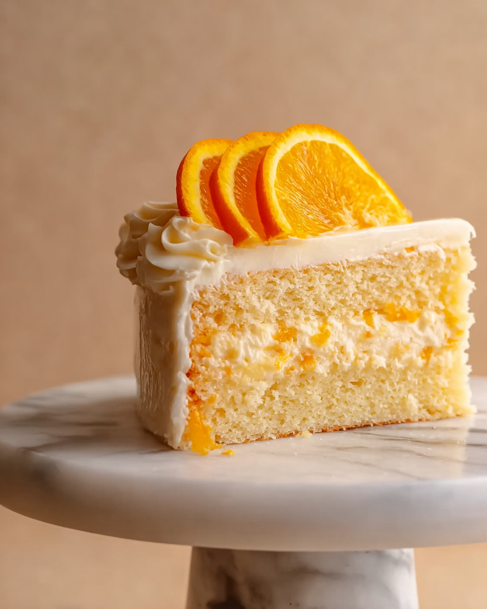 Mandarin Orange Cake Recipe - Recipe Image