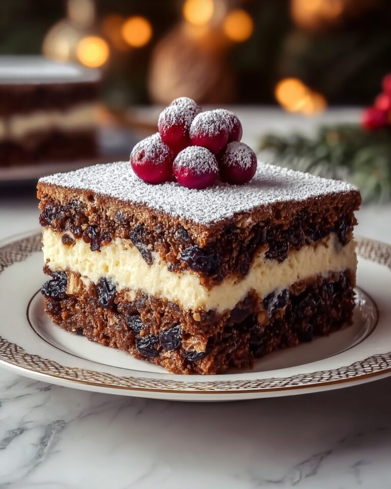 Traditional Christmas Cake Recipe