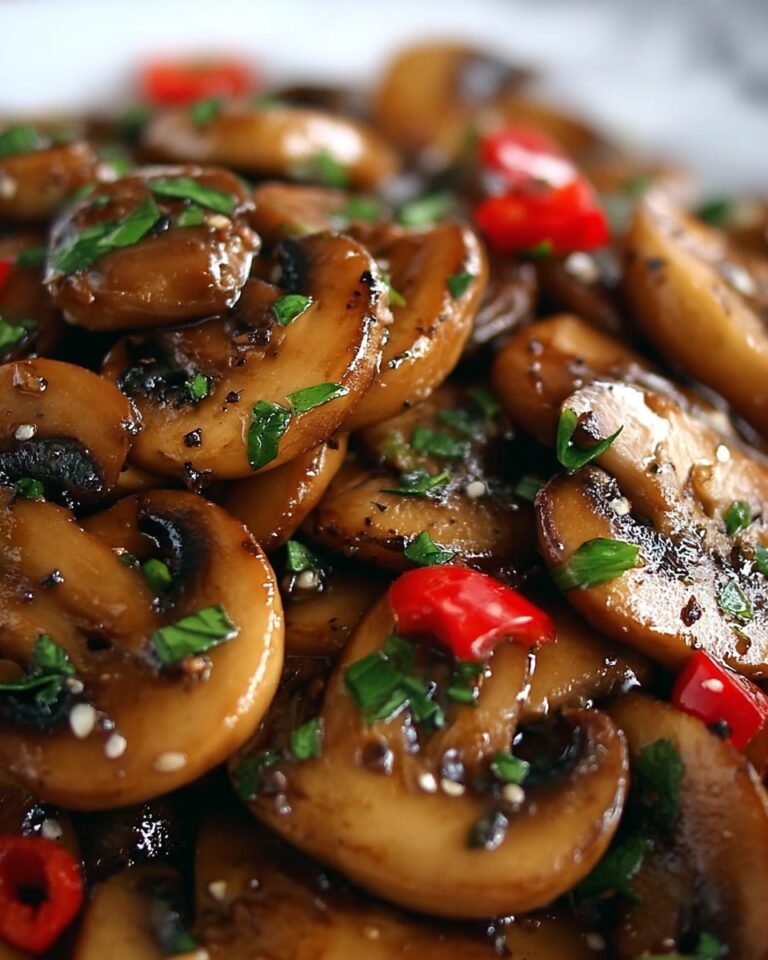 Garlic Mushroom Chicken Stir-Fry Recipe