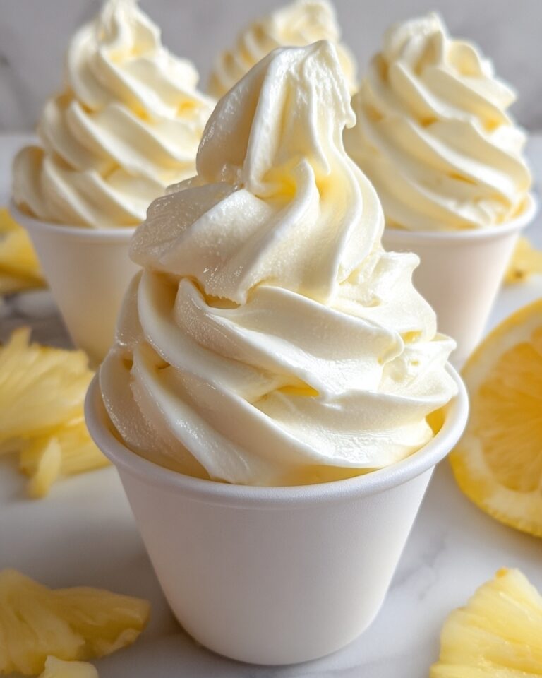 Homemade Pineapple Soft Serve Ice Cream Recipe