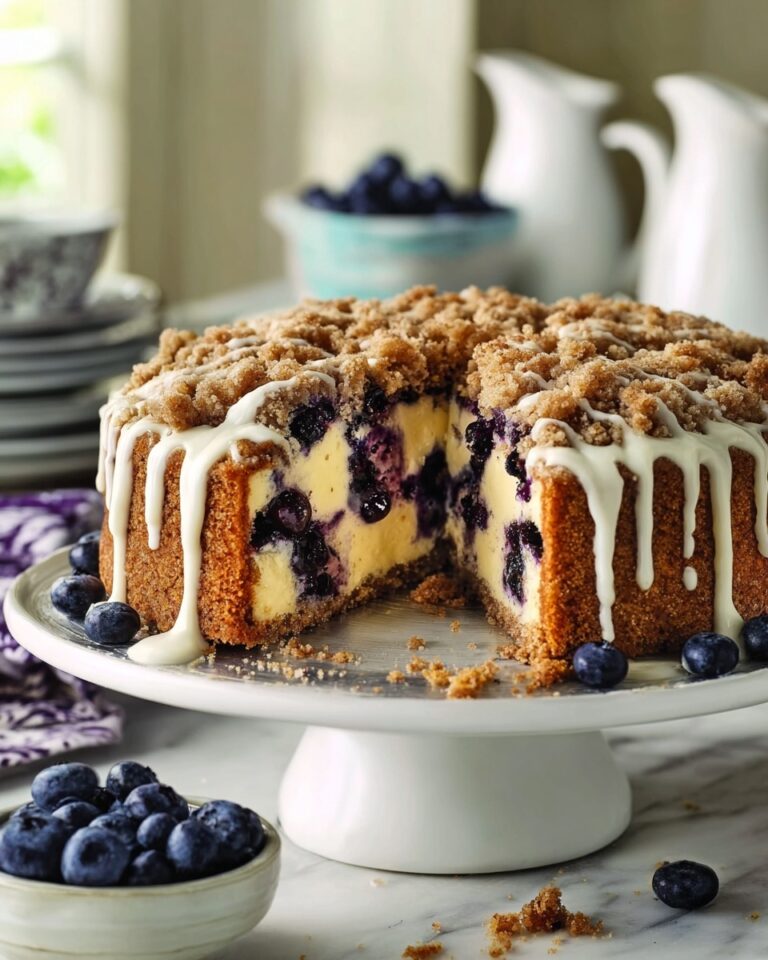 Brown Sugar Blueberry Coffee Cake Recipe